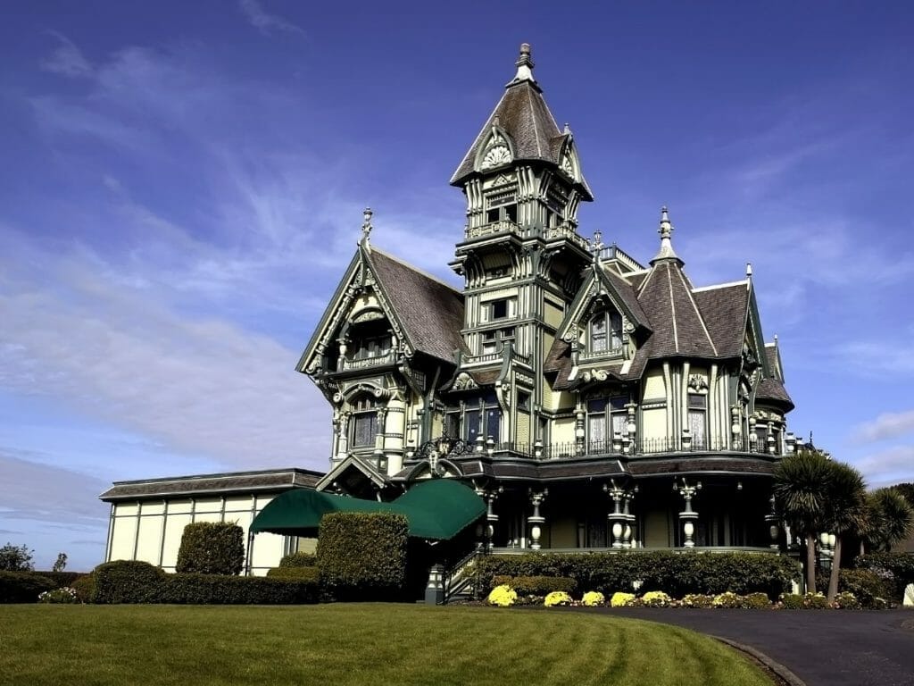 Carson Mansion - Victorian Architecture - Queen Anne House
