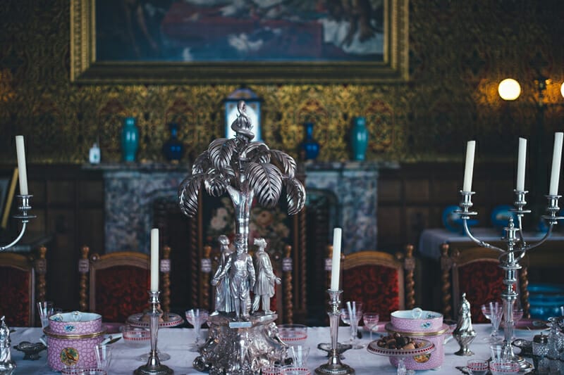 a prime example of Victorian table setting